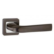 Ручки дверные Punto SATURN QR GR/CP-23 графит/хром