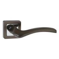 Ручки дверные Punto VESTA QR GR/CP-23 графит/хром