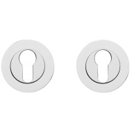 Накладки под цилиндр Gavroche Z2-EH (54 mm) CP/CP хром/хром