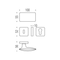 Colombo BOLD PT15 RSB матовый хром