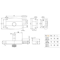 KALE KILIT 157/AT (14) вертушка 3 кл.