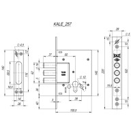 KALE KILIT 257 никель 5 кл.