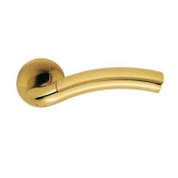 Ручки дверные Colombo Milla LC 31 полированная латунь/матовое золото