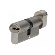 Цилиндр MVM P6P30/30T SN ключ/тумблер матовый никель