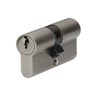 Цилиндр MVM P6E30/30 SN ключ/ключ матовый никель