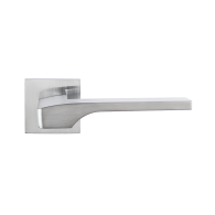 Ручки дверные MVM SIMPLE Z-1807 MC матовый старый хром