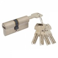 Циліндр AGB Mod. 5000PS/90мм, ключ-ключ, 45/45, матовий нікель