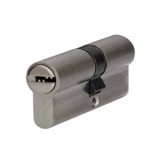 Цилиндр MVM P6P50/30 SN ключ/ключ матовый никель