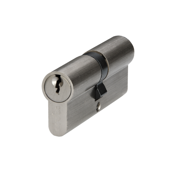 Цилиндр MVM P6E40/40 SN ключ/ключ матовый никель