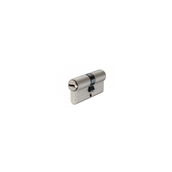 Цилиндр MVM P6P30/40 SN ключ/ключ матовый никель