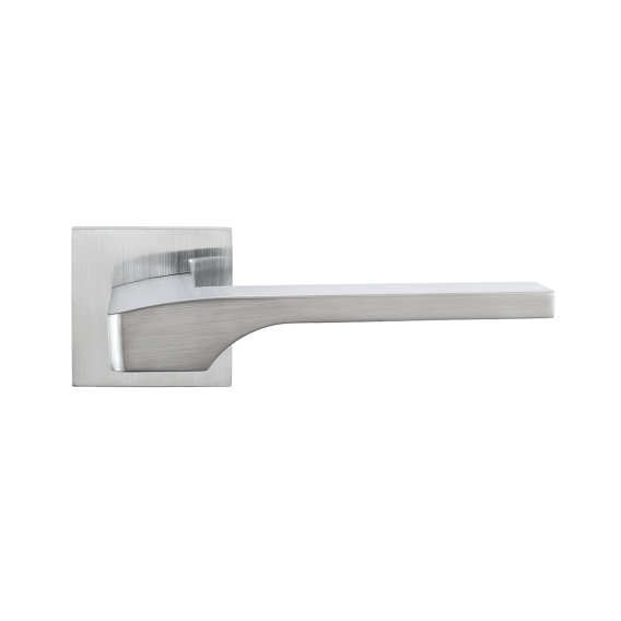 Ручки дверные MVM SIMPLE Z-1807 MC матовый старый хром