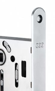 Замок межкомнатный AGB Centro PZ18/85 матовый хром